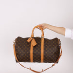 Vintage Louis Vuitton Monogram Keepall Bandouliere 45 - FashioNica
