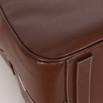Vintage Prada Chocolate Leather Weekender Bag - FashioNica