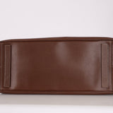 Vintage Prada Chocolate Leather Weekender Bag - FashioNica