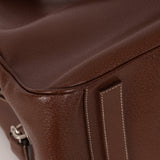 Vintage Prada Chocolate Leather Weekender Bag - FashioNica