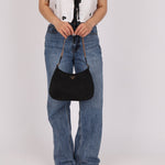 Vintage Prada Nylon Chain Pochette Cleo - FashioNica