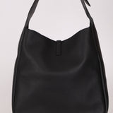 Yves Saint Laurent Le 5 A 7 Black Large Hobo Shoulder Bag - FashioNica