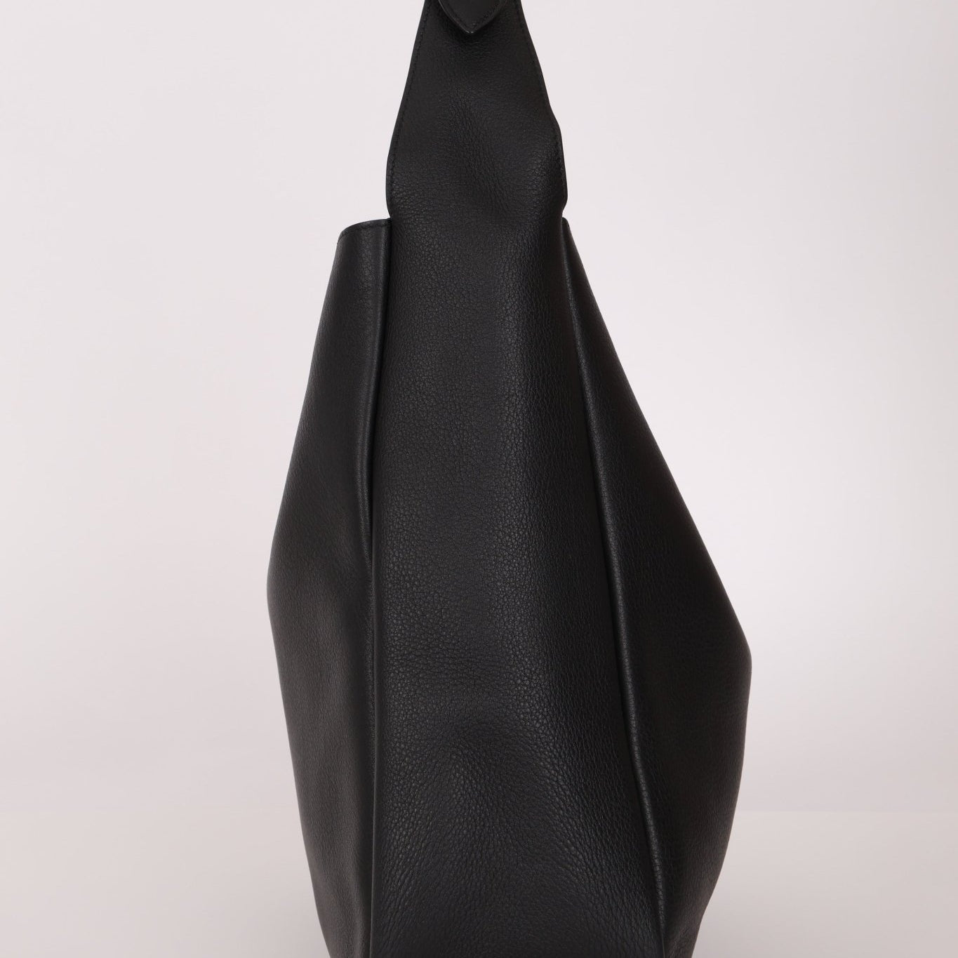 Yves Saint Laurent Le 5 A 7 Black Large Hobo Shoulder Bag - FashioNica