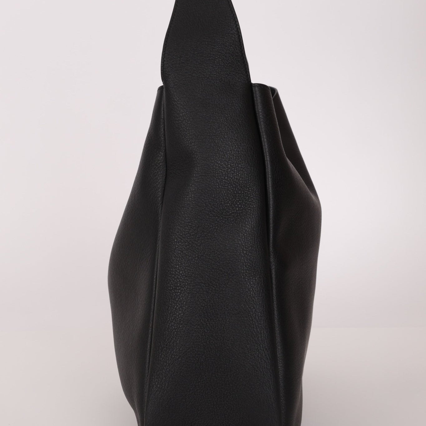 Yves Saint Laurent Le 5 A 7 Black Large Hobo Shoulder Bag - FashioNica