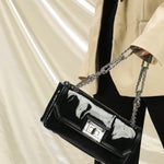 Chanel Patent Chain Bag