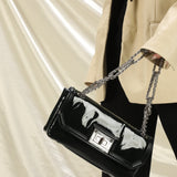 Chanel Patent Chain Bag