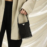 Extremely Rare Prada Beaded and Silk Mini Bag