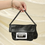 Chanel Lambskin Mademoiselle Chain Bag