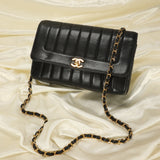 Chanel Vertical Lambskin Medium Flap