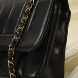 Chanel Vertical Lambskin Medium Flap