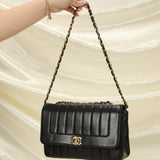 Chanel Vertical Lambskin Medium Flap