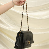 Chanel Vertical Lambskin Medium Flap