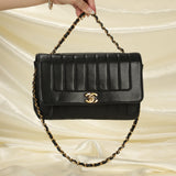 Chanel Vertical Lambskin Medium Flap