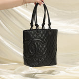 Chanel Lambskin Cambon Mini Tote