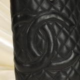Chanel Lambskin Cambon Mini Tote