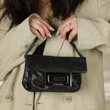 Chanel Lambskin Mademoiselle Chain Bag