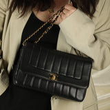 Chanel Vertical Lambskin Medium Flap