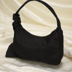 Prada Nylon Hobo + Nylon Pouch
