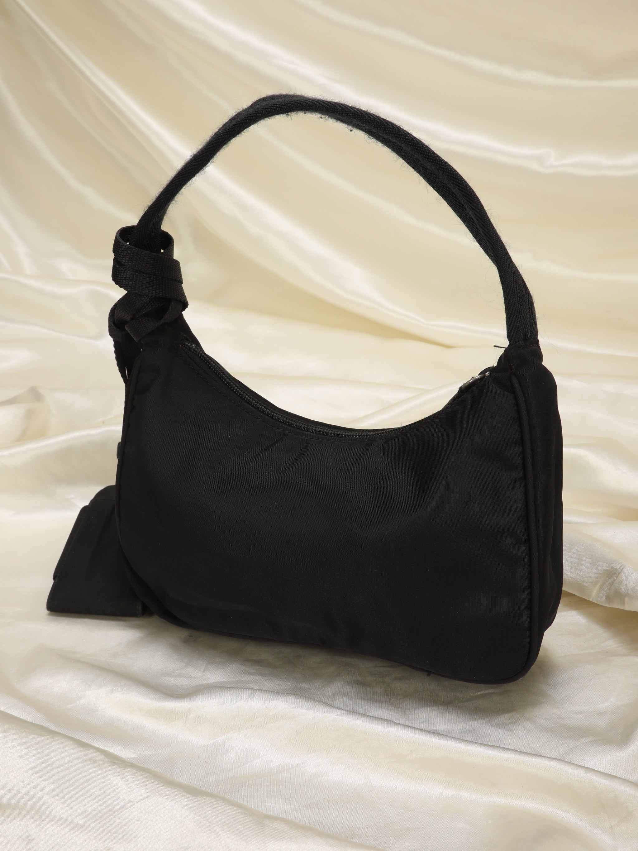 Prada Nylon Hobo + Nylon Pouch
