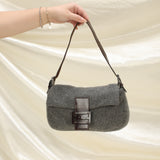 Fendi Wool Baguette