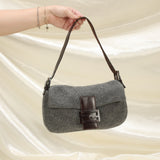Fendi Wool Baguette