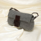 Fendi Wool Baguette