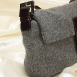 Fendi Wool Baguette