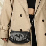 Chanel Half Moon Wallet on Chain