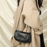 Chanel Half Moon Wallet on Chain