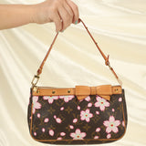 Limited Edition Louis Vuitton Takashi Murakami Cherry Blossom Pochette