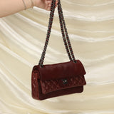 Extremely Rare Chanel Pony Hair and Calfskin Double Flap