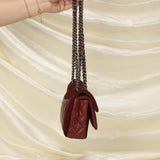 Extremely Rare Chanel Pony Hair and Calfskin Double Flap