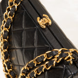 Rare Chanel Lambskin Mini Chain Bag