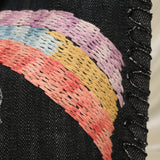 Extremely Rare Limited Edition Chanel Denim Embroidered Tote