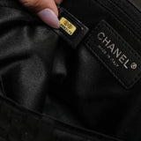 Chanel Velvet Checkered Chain Flap Bag
