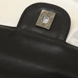 Chanel Velvet Checkered Chain Flap Bag