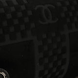 Chanel Velvet Checkered Chain Flap Bag