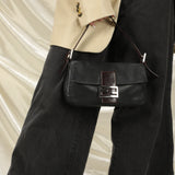 Fendi Leather Baguette