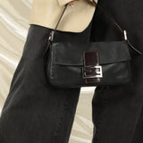Fendi Leather Baguette