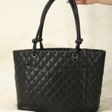 Chanel Cambon Lambskin Large Tote