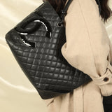 Chanel Cambon Lambskin Large Tote
