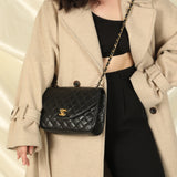 Chanel Lambskin Half Flap