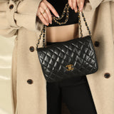 Chanel Lambskin Half Flap