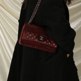 Extremely Rare Chanel Pony Hair and Calfskin Double Flap