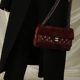 Extremely Rare Chanel Pony Hair and Calfskin Double Flap