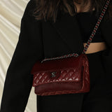 Extremely Rare Chanel Pony Hair and Calfskin Double Flap