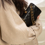 Rare Chanel Lambskin Mini Chain Bag