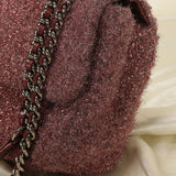 Rare Chanel Quilted Glitzy Flap Bag