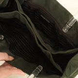 Rare Prada Nylon Lucite Tote Bag
