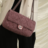 Rare Chanel Quilted Glitzy Flap Bag